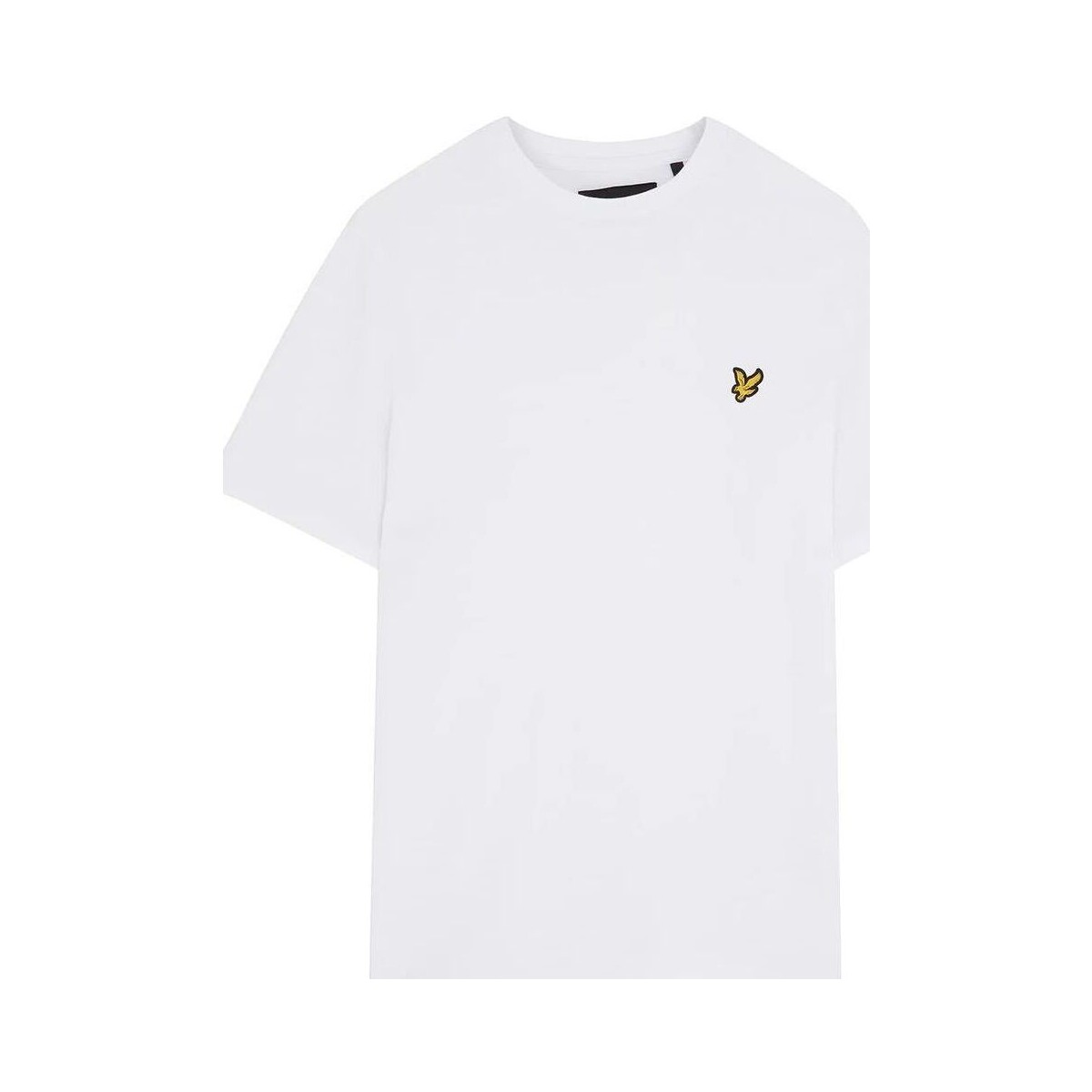 Kleidung Herren T-Shirts & Poloshirts Lyle & Scott TS400VOGX PLAIN SHIRT-626 WHITE Weiss