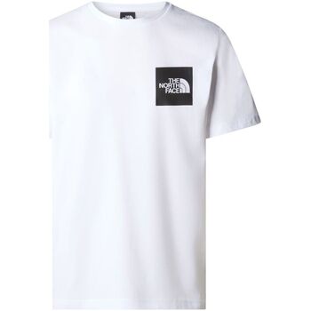 Kleidung Herren T-Shirts & Poloshirts The North Face NF0A87ND M SS FINE TEE-FN4 WHITE Weiss