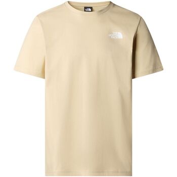 The North Face  T-Shirts & Poloshirts NF0A87NP M SS BOX NSE TEE-3X4 GRAVEL