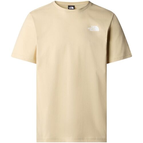 Kleidung Herren T-Shirts & Poloshirts The North Face NF0A87NP M SS BOX NSE TEE-3X4 GRAVEL Beige