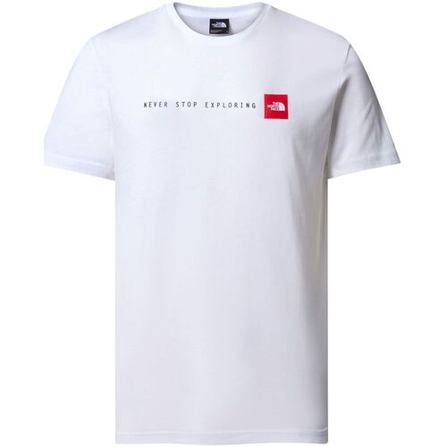 Kleidung Herren T-Shirts & Poloshirts The North Face NF0A87NS M SS NSE TEE-FN4 WHITE Weiss