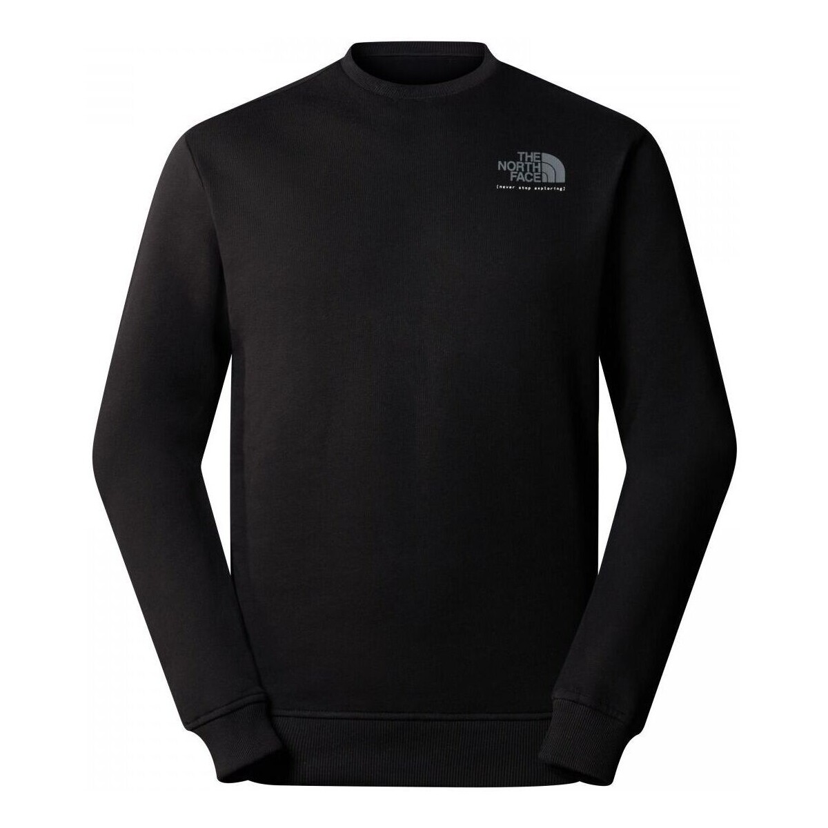 Kleidung Damen Sweatshirts The North Face NF0A87EU M GRAPHIC CREW 3-JK3 BLACK Schwarz
