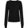 Kleidung Damen Pullover Only 15332735 JASMIN-BLACK Schwarz