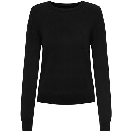 Kleidung Damen Pullover Only 15332735 JASMIN-BLACK Schwarz