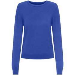 Kleidung Damen Pullover Only 15332735 JASMIN-DAZZLING BLUE Blau