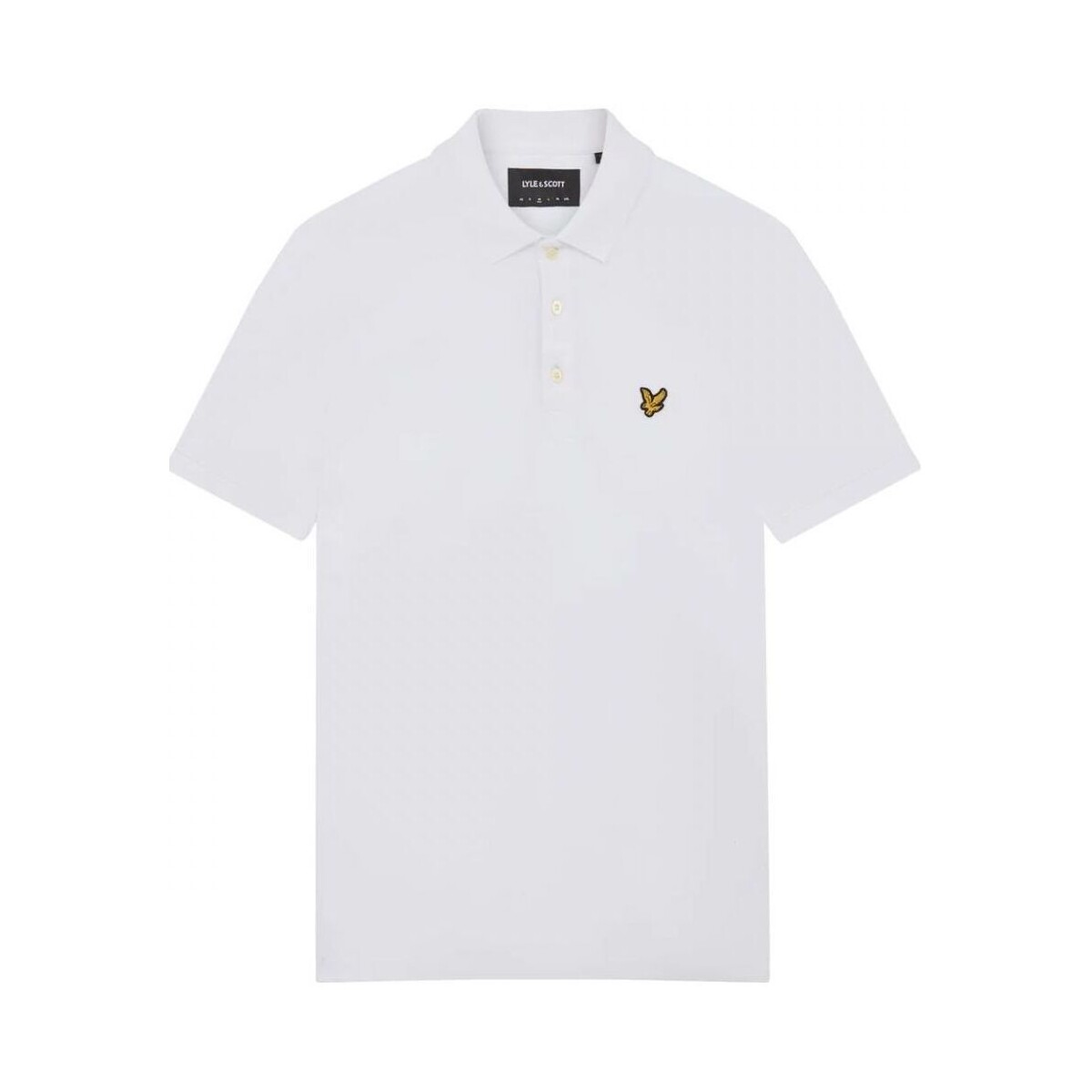Kleidung Herren T-Shirts & Poloshirts Lyle & Scott SP400VOGX PLAIN SHIRT-626 WHITE Weiss