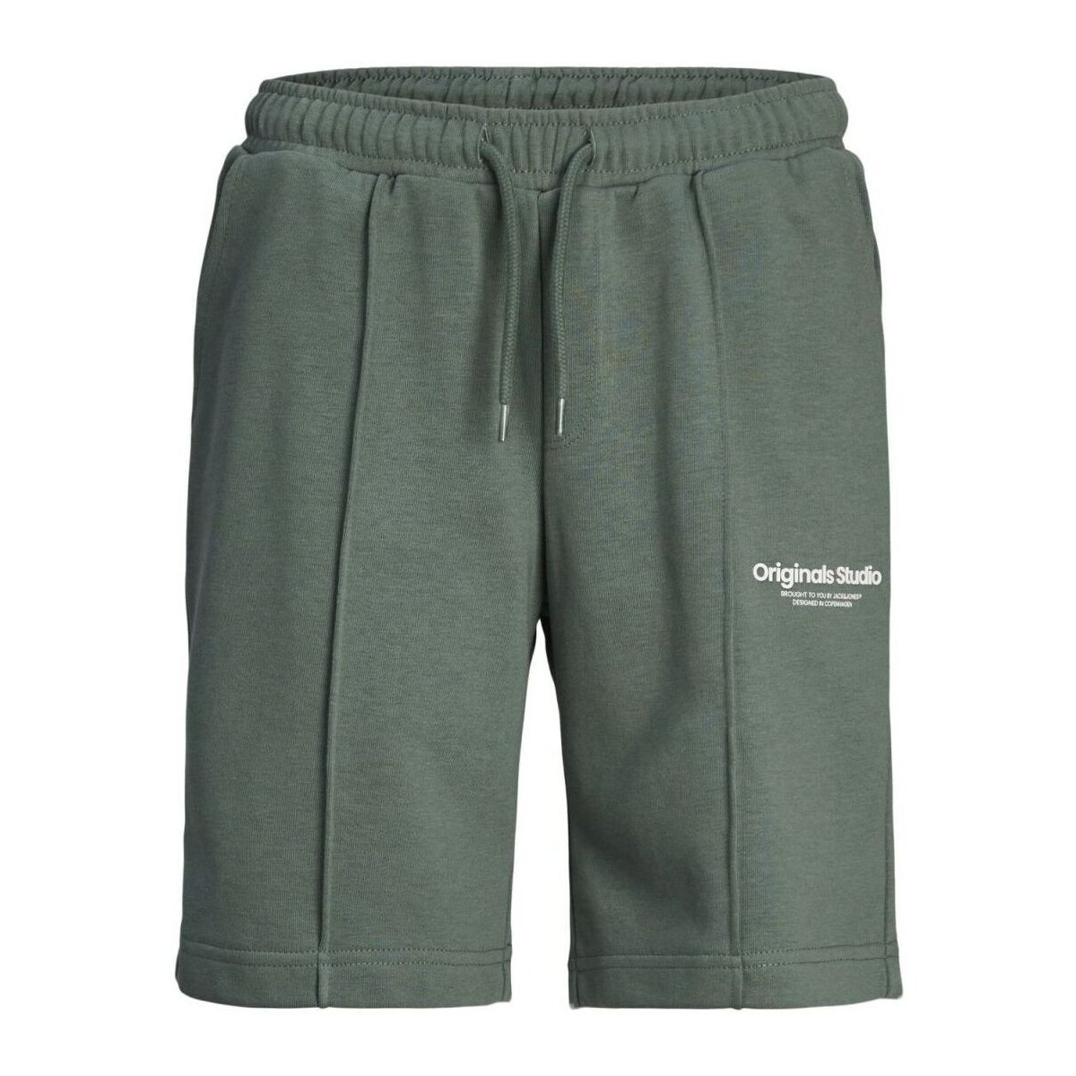 Kleidung Jungen Shorts / Bermudas Jack & Jones 12254196 VESTERBRO SWEAT SHORTS-LAUREN WREATH Grün