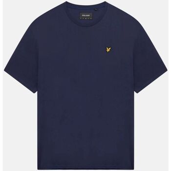 Kleidung Herren T-Shirts & Poloshirts Lyle & Scott TS400VOGX PLAIN SHIRT-Z99 NAVY Blau