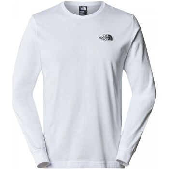 The North Face  T-Shirts & Poloshirts NF0A87N8 M L/S TEE-FN4 WHITE