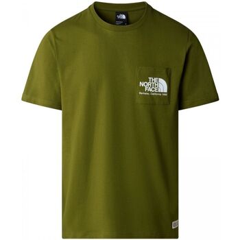 Kleidung Herren T-Shirts & Poloshirts The North Face NF0A87U2 M BERKELEY-PIB FOREST Grün