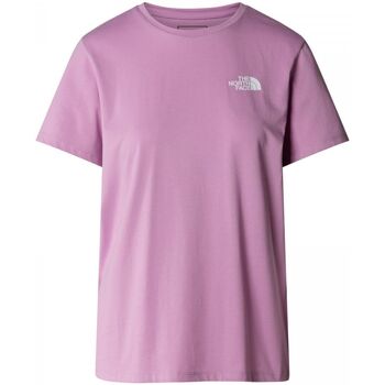 The North Face  T-Shirts & Poloshirts NF0A882V W FOUNDATION MOUNTAIN-PO2 MINERAL PURPLE