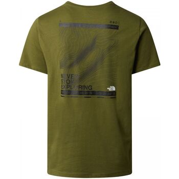 The North Face NF0A8830 M FOUDATION MOUNT. TEE-PIB FOREST Grün