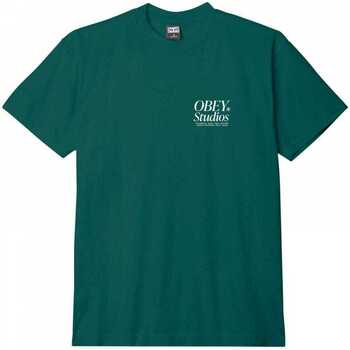 Kleidung Herren T-Shirts & Poloshirts Obey studios icon Grün