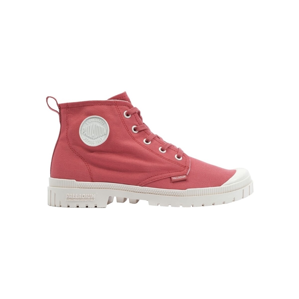 Schuhe Damen Stiefel Palladium Pampa SP20 HI CVS Boots - Mineral Red Rot
