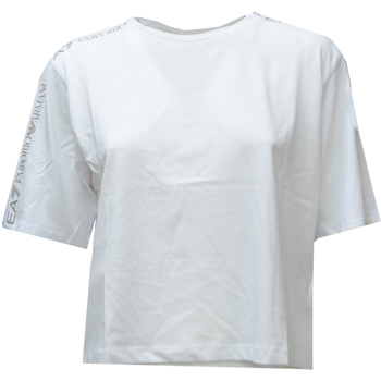 Kleidung Damen T-Shirts Emporio Armani EA7 3DTT02-TJ02Z Weiss