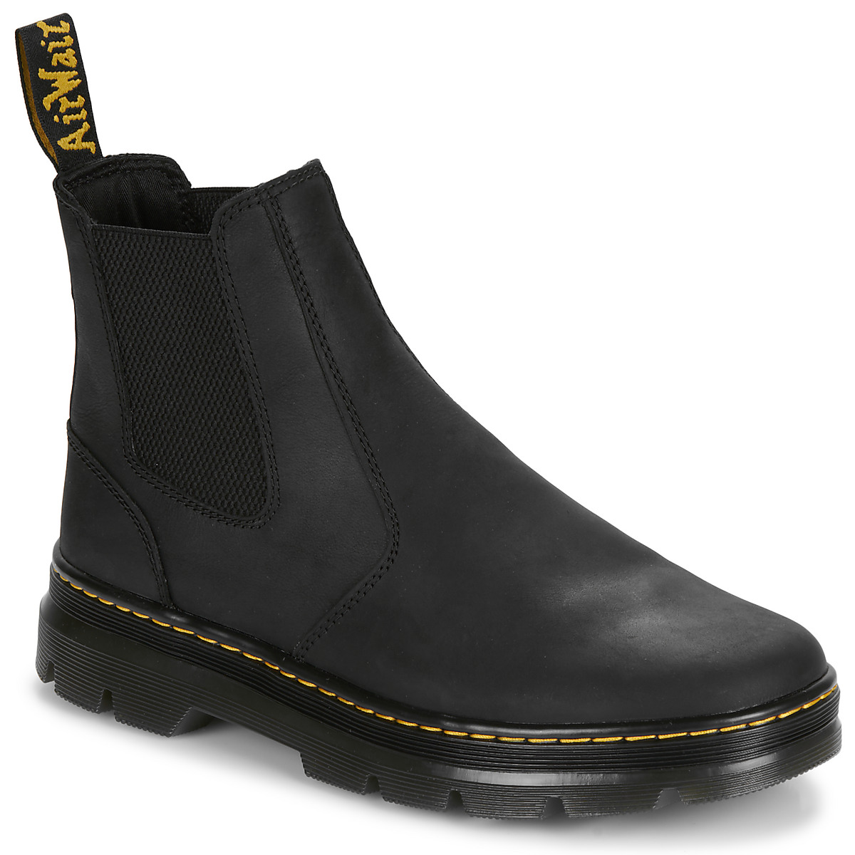 Dr. Martens Embury Leather Black Wyoming Schwarz Kostenloser Versand Spartoo Schuhe Boots Herren 143 20