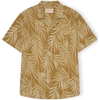 Revolution Terry Cuban 3101 Shirt - Khaki Gelb