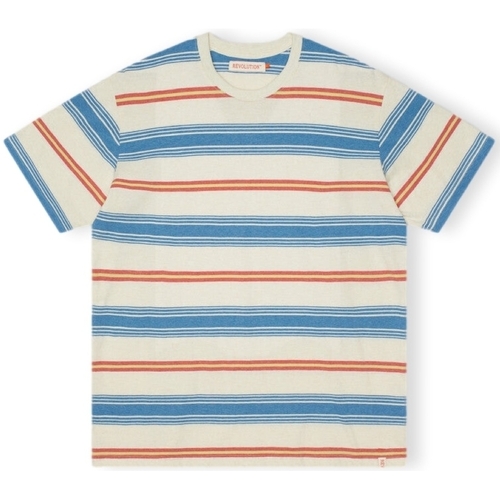Kleidung Herren T-Shirts & Poloshirts Revolution T-Shirt Loose 1363 - Blue Multicolor
