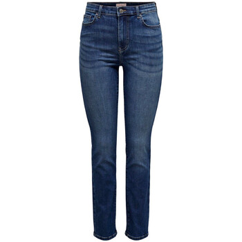 Kleidung Damen Straight Leg Jeans Only 15318589 Blau