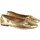 Schuhe Damen Multisportschuhe Bienve ad3136 goldener Damenschuh Gold