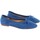 Schuhe Damen Multisportschuhe Bienve ad3136 Cowboyschuh für Damen Blau