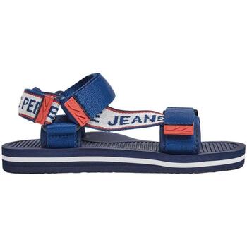 Schuhe Herren Sandalen / Sandaletten Pepe jeans  Blau