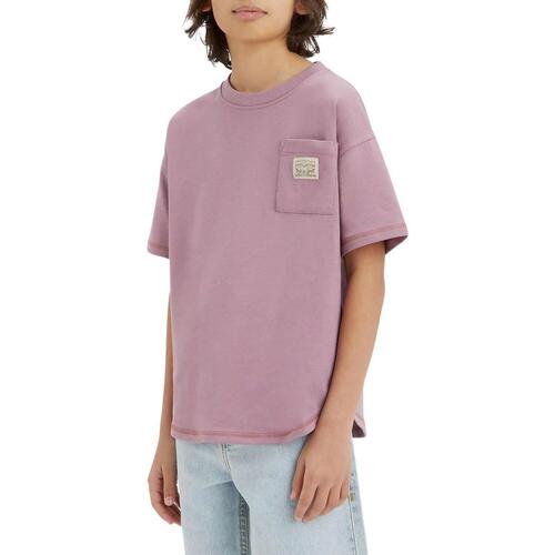 Kleidung Jungen T-Shirts Levi's  Violett