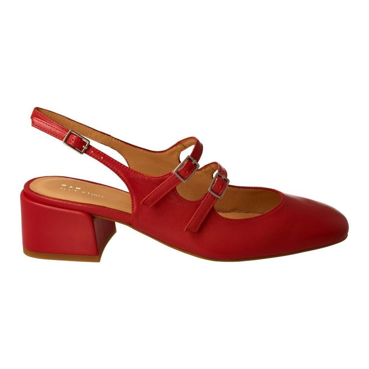 Schuhe Damen Derby-Schuhe & Richelieu Sept Store  Rot