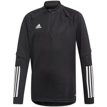 Kleidung Jungen Pullover Adidas Sportswear Sport CON20 TR TOP Y FS7123 Schwarz