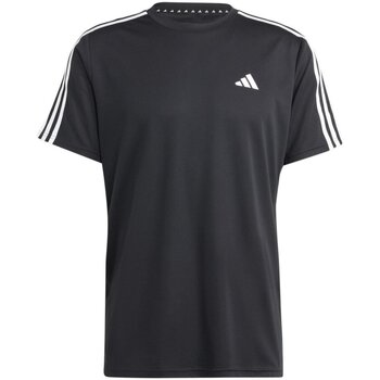 Kleidung Herren T-Shirts adidas Originals Sport TR-ES BASE 3S T IB8150 000 Schwarz