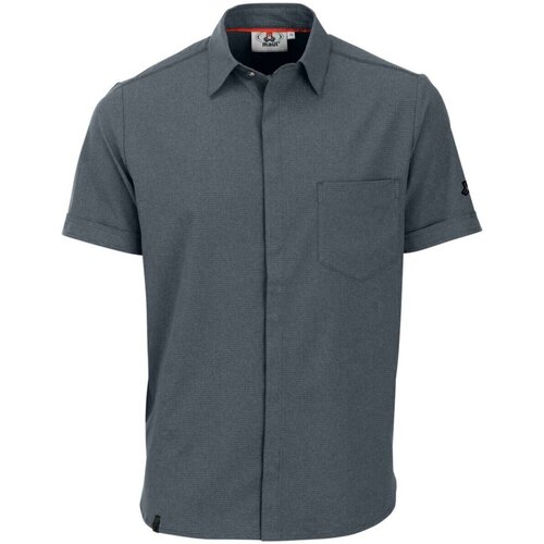 Kleidung Herren T-Shirts & Poloshirts Maui Sports Sport Coesfeld II - 1/2 Hemd Karo el 4331700748/05 05 Grau