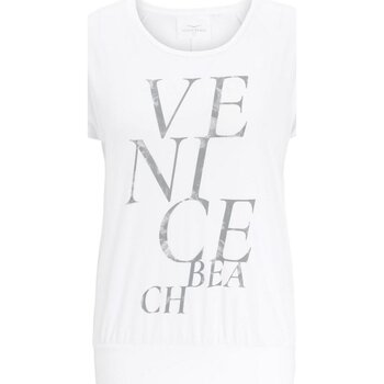 Kleidung Herren T-Shirts Venice Beach Sport VB_Nobel DL 02 T-Shirt 100031/100 Weiss