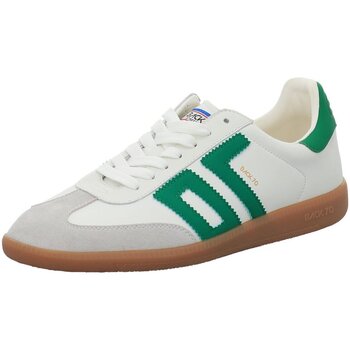 Schuhe Herren Sneaker Back 70 WHITE GREEN CLOUD 05 Weiss