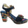 Schuhe Damen Sandalen / Sandaletten Laura Vita Sandaletten jeans SD311-9 Nellao 05 Blau
