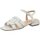 Schuhe Damen Sandalen / Sandaletten Regarde Le Ciel Sandaletten white/pearl CAYLEY 03-7235 Weiss