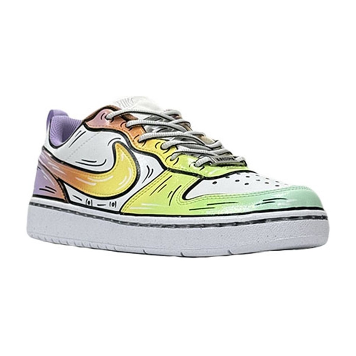 Schuhe Jungen Sneaker Low Seddys COMICS PASTEL RAINBOW Multicolor