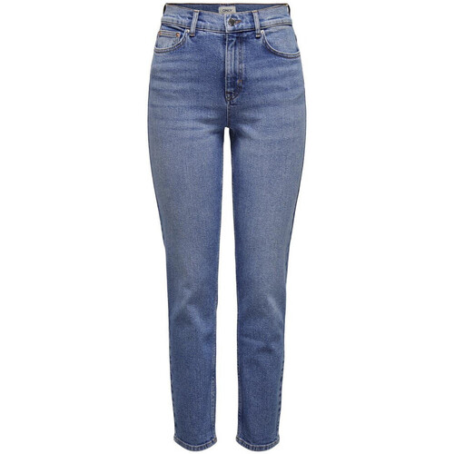 Kleidung Damen Straight Leg Jeans Only 15318567 Blau