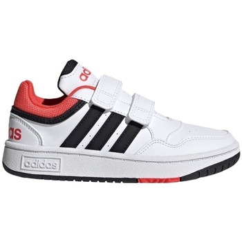 Schuhe Kinder Sneaker adidas Originals Kids Hoops 3.0 CF C H03863 Weiss