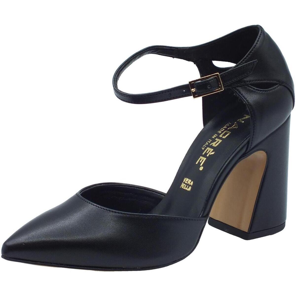 Schuhe Damen Pumps Nacree 962G021 Cap Schwarz