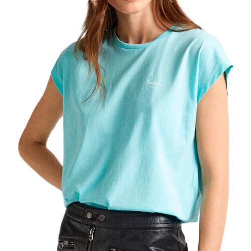 Kleidung Damen T-Shirts & Poloshirts Pepe jeans PL505853 Blau
