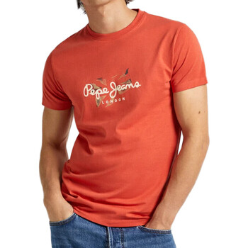 Kleidung Herren T-Shirts Pepe jeans PM509208 Orange