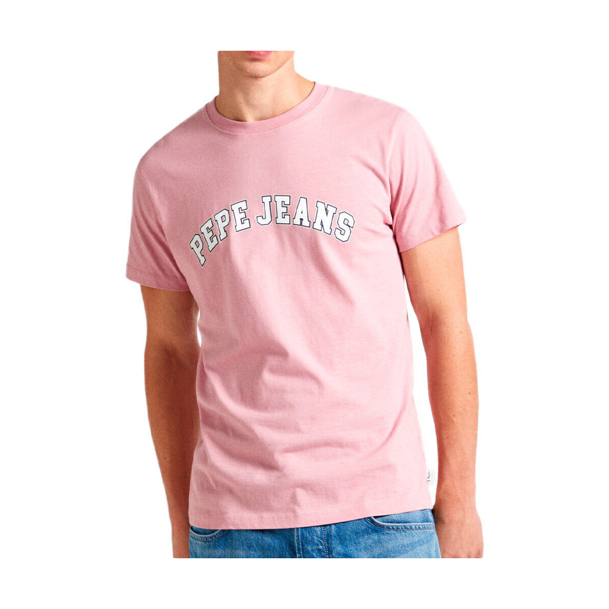 Kleidung Herren T-Shirts & Poloshirts Pepe jeans PM509220 Rosa