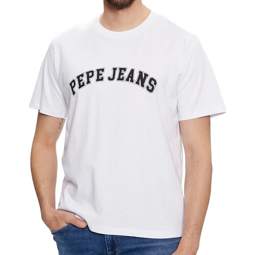 Kleidung Herren T-Shirts & Poloshirts Pepe jeans PM509220 Weiss