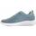 Schuhe Damen Sneaker Low Leindia 87211 Blau