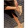Schuhe Damen Leinen-Pantoletten mit gefloch Macarena 33000 BEIGE
