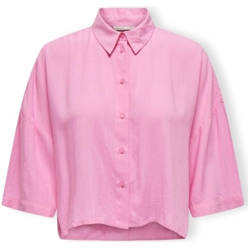 Only Noos Astrid Life Shirt 2/4 - Begonia Pink Rosa