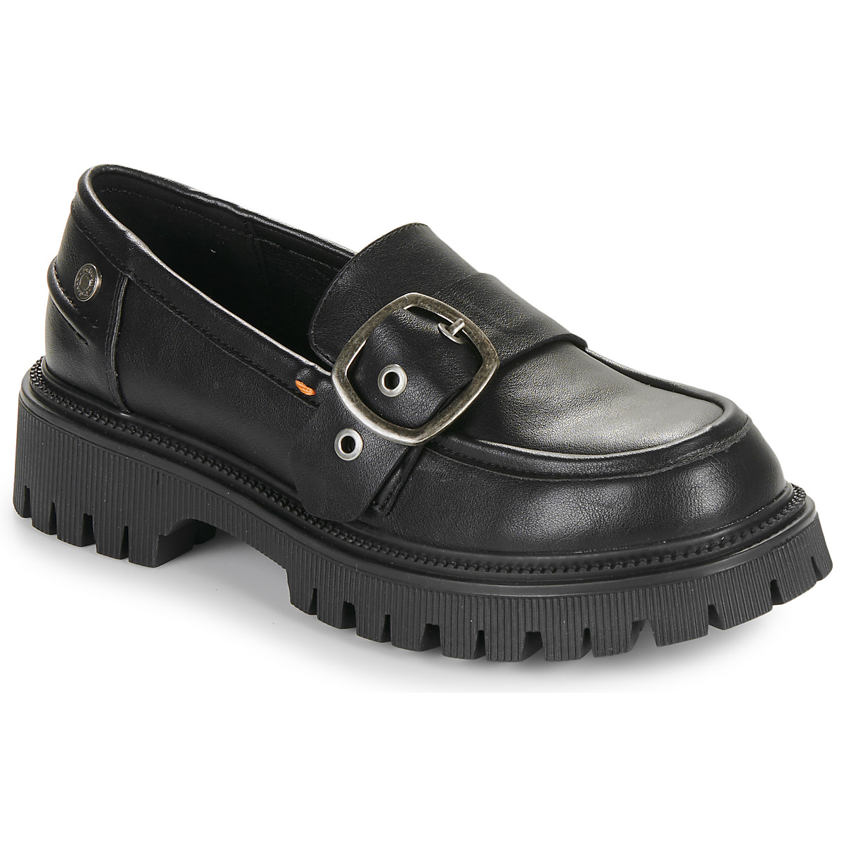 Schuhe Damen Slipper Refresh 172236-BLACK Schwarz