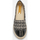 Schuhe Damen Leinen-Pantoletten mit gefloch La Modeuse 70354_P164394 Schwarz