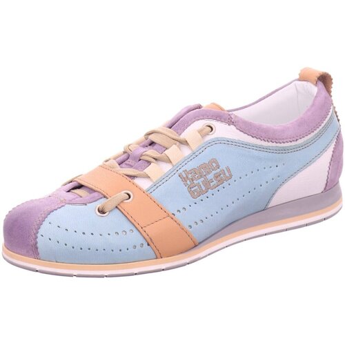 Schuhe Damen Derby-Schuhe & Richelieu Kamo-Gutsu Schnuerschuhe Tifo-002-lilac acqua Blau