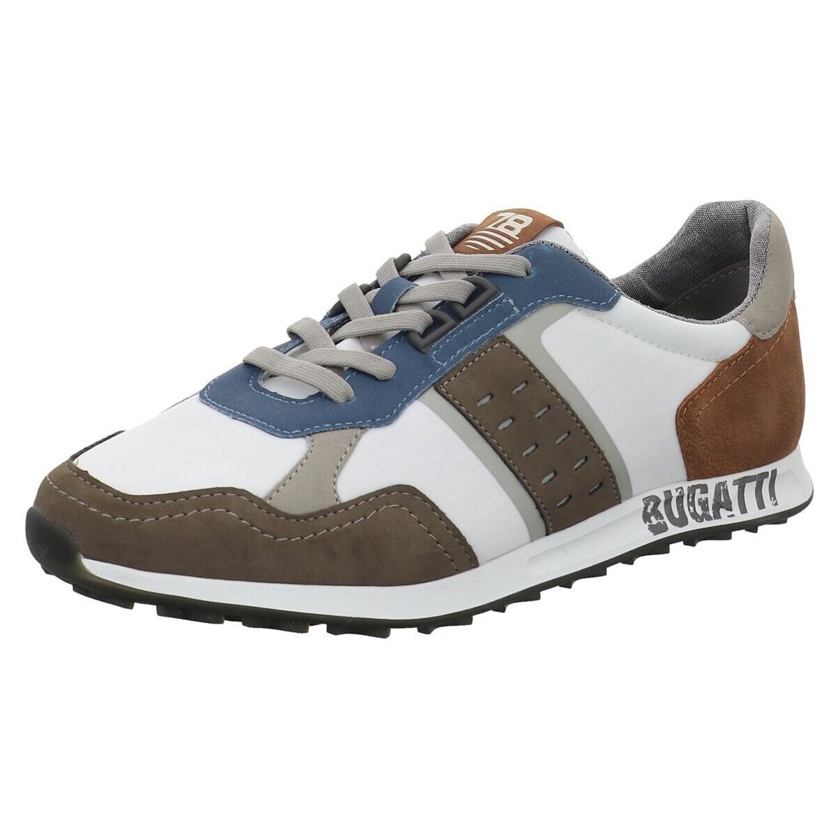 Schuhe Herren Sneaker Bugatti man AKK 341AKK046900-8100 Weiss